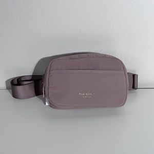 Isaac Mizrahi belt bag greyish purple viral NWT